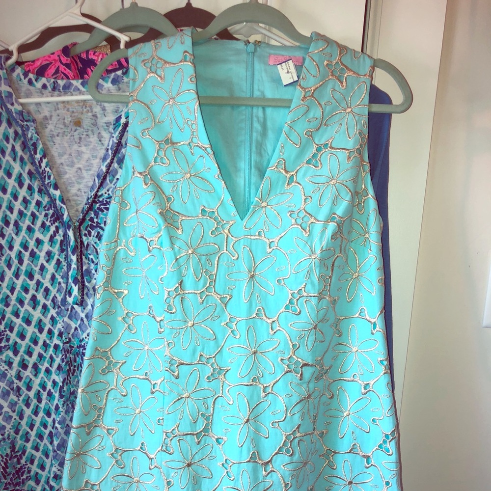Lilly Pulitzer Sand-dollar Shift Dress
